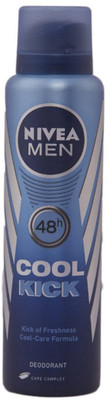 

Nivea Cool Kick 48 Hour Deodorant Spray - For Men(150 ml)