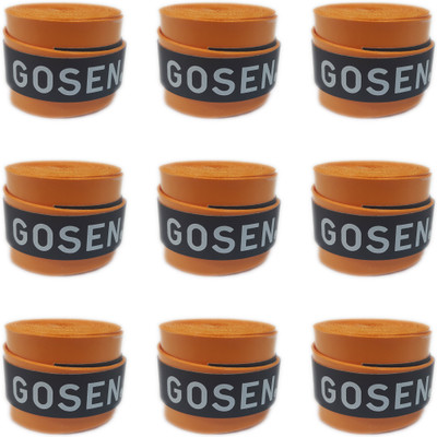 

Gosen Gosen OG106 Smooth Tacky Grip(Orange, Pack of 9)