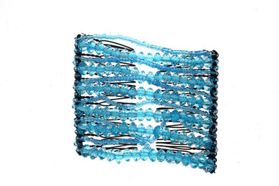 Anuradha Art Jewellery Stylish Hair Clip(Blue)