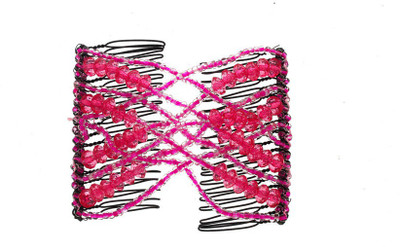 

Anuradha Art Jewellery Stylish Hair Clip(Pink)