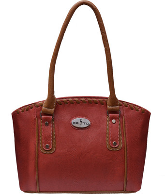 

Fristo Shoulder Bag(Orange, Tan)