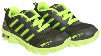 

Xpert Boys Lace Running Shoes(Green, Blue;green