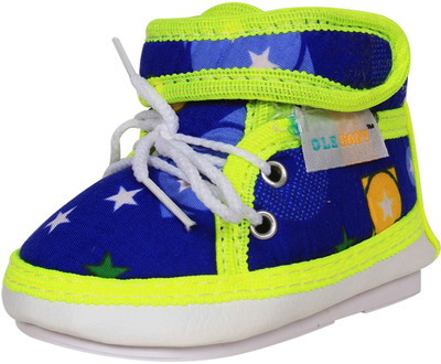 

Ole Baby Boys & Girls Velcro Casual Boots(Green
