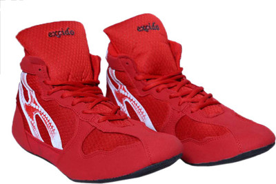 

Excido Boys Lace Wrestling Shoes(Red, Red;white