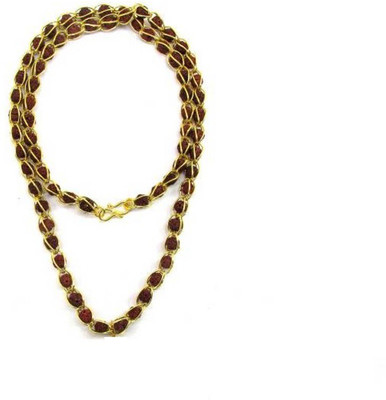 Manorama Rudraksha Mala Wood Chain