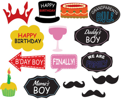 

PARTY PROPZ SET OF 15 PHOTO PROPS/ PHOTO BOOTH BOARD/ PHOTOBOOTH PROPS/ PARTY PROPS Photo Booth Board(Birthday, Wedding, Party, Bachelorette)