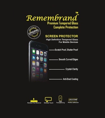 

Remembrand Tempered Glass Guard for Apple iPhone 4s, Transparent