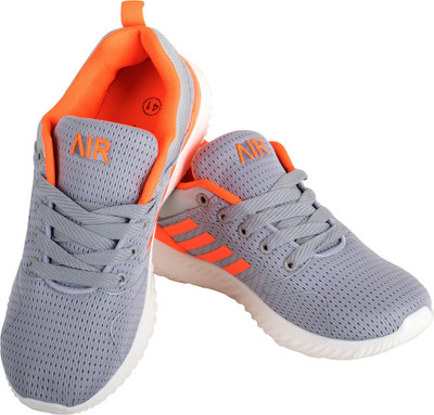 

Go India Store Canvas Shoes For Men(Grey, Orange