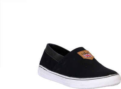 

Bxxy DESIGNER SPORTY SNEAKERS FOR MEN-CASUAL SLIP-ONS SHOES WITH RUBBER SOLE Casuals For Men(Black