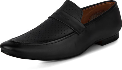 

BUWCH Black Loafer for Men & boys Loafers For Men(Black
