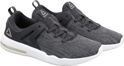 

REEBOK HEXALITE X GLIDE Running Shoes For Men(Black, Dust/lead/wht/pewter