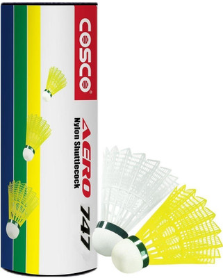 

Cosco Aero 747 Nylon Shuttle - Yellow(Medium, 77, Pack of 6)