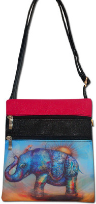 

Italish Girls Casual Multicolor Polyester Shoulder Bag