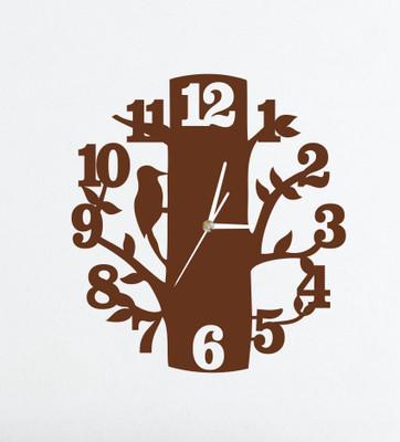 Naveed Arts  Acrylic Sticker(Pack of 3, Brown