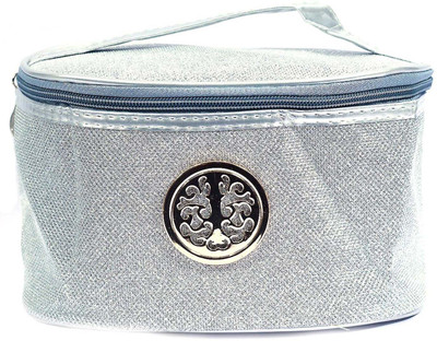 

Color Fever Cosmetic Pouch(Silver), Multicolor