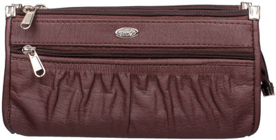 Modish Designs Cosmetic Pouch(Brown)