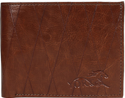 

York U.S. Men Brown Artificial Leather Wallet(12 Card Slots)