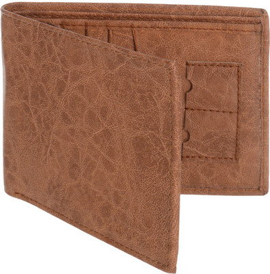 

MARKQUES Men Tan Artificial Leather Wallet(11 Card Slots), Tan-04