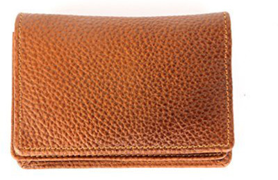 

Leatherwala Men Tan Genuine Leather Wallet(30 Card Slots)