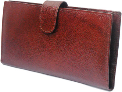 

Modish Designs Women Brown Genuine Leather Document Holder(6 Card Slots)