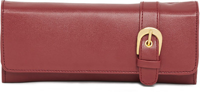 

Alessia74 Women Maroon Genuine Leather Wallet(1 Card Slot)