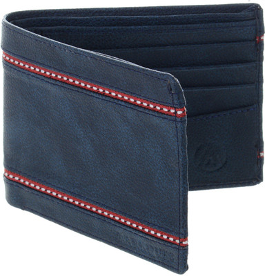 

MARKQUES Men Blue Artificial Leather Wallet(8 Card Slots), Blue-05