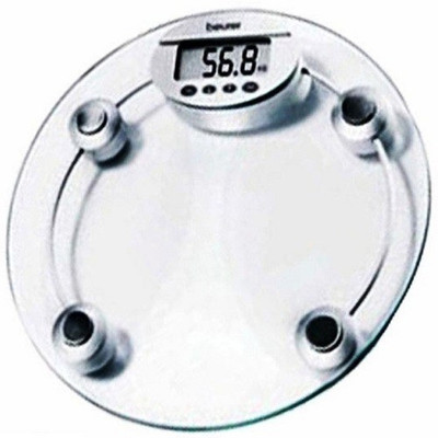 Unique Gadget Digital Glass Weight Measurement Machine (Kgs/Lbs) Weighing Scale(White)