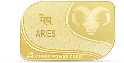 

Zodiac Power Aries Sun Sign Card Plated Yantra(Pack of 1)