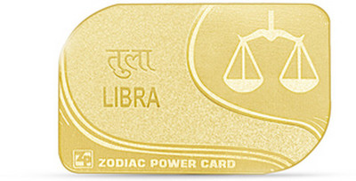 

Zodiac Power Libra Sun Sign Card Plated Yantra(Pack of 1)