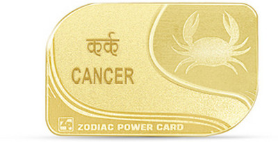 

Zodiac Power Cancer Sun Sign Card Plated Yantra(Pack of 1)