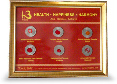 

Zodiac Power Health Happiness Harmony Frame Wooden Yantra(Pack of 1)
