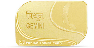 

Zodiac Power Gemini Sun Sign Card Plated Yantra(Pack of 1)