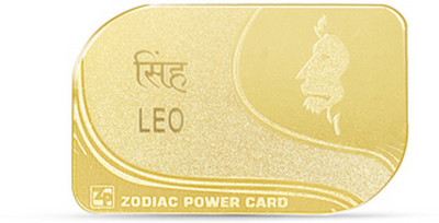 

Zodiac Power Leo Sun Sign Card Plated Yantra(Pack of 1)
