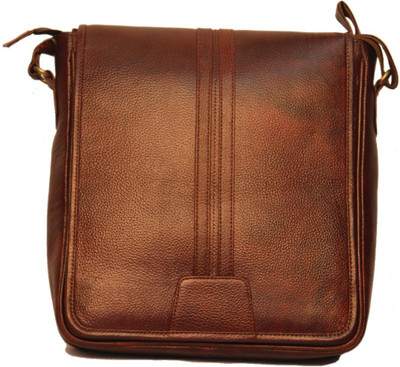 ALB ALB 09 Sling Bag(Brown, 9 inch)
