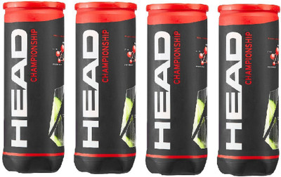 

Head Chapionship 4 Can Tennis Ball(Pack of 4, Yellow)