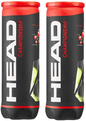 

Head Chapionship 2 Can Tennis Ball(Pack of 2, Yellow)
