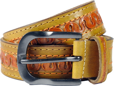 

Vogard Men Casual, Evening, Party Tan Genuine Leather Belt