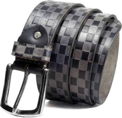 

Vogard Men Casual, Evening, Party Black Genuine Leather Belt