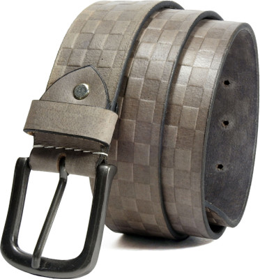 

Vogard Men Casual, Evening, Party Grey Genuine Leather Belt