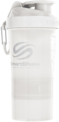 

SmartShake Original 2Go 600 ml Shaker(Pack of 1, White)
