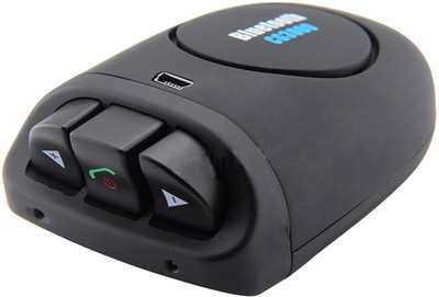 

Technomart v3.0 Car Bluetooth Device with USB Cable, Transmitter, Audio Receiver, Car Charger(Black)