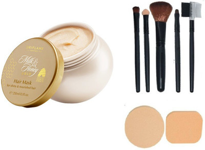 

Oriflame Sweden Milk & Honey Hair Mask 250gm Combo(Set of 3)