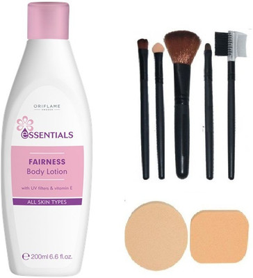 

Oriflame Sweden Essentials Fairness Body Lotion with UV Filters and Vitamin E - 200 ml Combo(Set of 3)