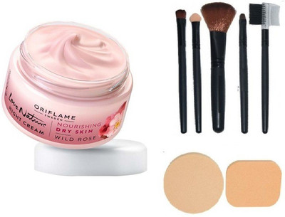

Oriflame Sweden Love Nature Night Cream Wild Rose Combo(Set of 3)