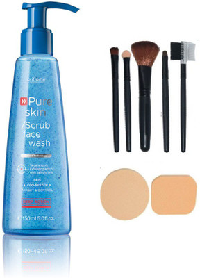 

Oriflame Sweden Pure Skin Scrub Face Wash 150ML Combo(Set of)