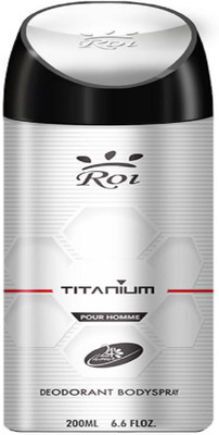 

Swiss Perfume Titanium Deodorant Spray - For Men(200 ml)