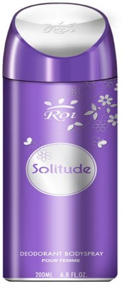 

Swiss Perfumes Solitude Deodorant Spray - For Women(200 ml)