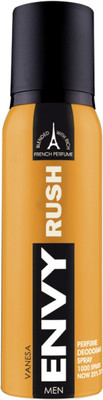 

Envy 1000 Rush Deodorant Spray - For Men(120 ml)