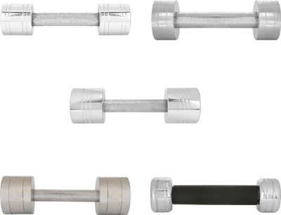 

UB PHYSIO SOLUTIONS UB147 Fixed Weight Dumbbell(15 kg), Silver