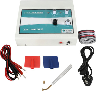 

UB PHYSIO SOLUTIONS White Electro Therapy Muscle Stimulator Electrotherapy Device(UB212)